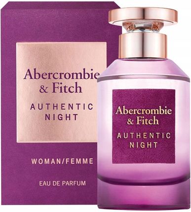 Abercrombie & Fitch Authentic Night Woda Perfumowana 100 ml - zdjęcie 4
