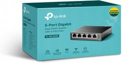Tp-Link 5-Port Gigabit Easy Smart Switch With 4-Port Poe+ (TLSG105PE)