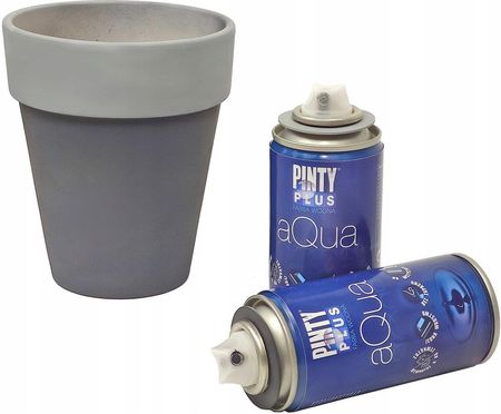 FARBA WODNA W SPRAYU AQUA 150ML SREBRNY BEZ ZAPACH - zdjęcie 4