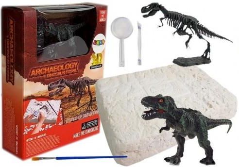 Leantoys Zestaw Wykopaliska Szkielet Model Dinozaur Tyranozaur Rex