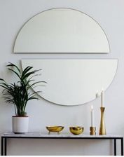 Zdjęcie Alfaram Lustro półokrągłe szlifowane DOUBLE 60cm - Brzostek