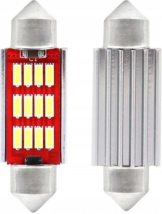 ŻARÓWKI LEDOWE 12V C5W SMD 39mm CANBUS CHORZÓW - zdjęcie 3