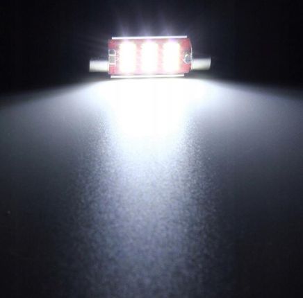 ŻARÓWKI LEDOWE 12V C5W SMD 39mm CANBUS CHORZÓW - zdjęcie 2