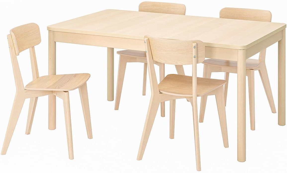 Zdjęcie Ikea Rönninge / Lisabo Stół I 4 Krzesła - Łódź