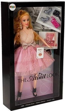 LeanToys Lalka Modelka Jasnowłosa 28 cm Torebka Szpilki - zdjęcie 3