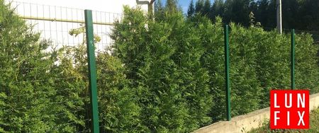 LUNBERG SIATKA OGRODZENIOWA OCYNK + PCV ZIEL, 10M, H/1,0M OCZKO100X50MMWYSOKOŚĆ10MMARKALUNBERG - zdjęcie 6