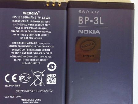 NOKIA ORYGINALNA BATERIA 610 710 ASHA 303 603 BP3L - zdjęcie 3