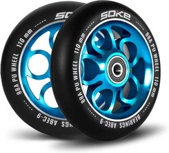 Zdjęcie Soke Kółka Do Hulajnogi 110mm Niebieskie 2szt. - Myszyniec