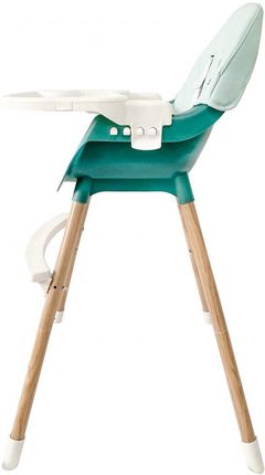 Ecotoys Fotelik Krzesełko Do Karmienia 2W1 Miętowe - zdjęcie 2