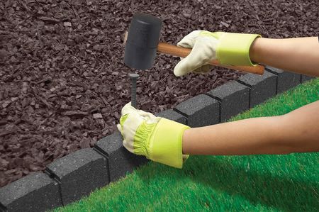 MULTYHOME OBRZEŻE ECO PALISADA OGRODOWA KOTWY BRĄZOWY 120CM EU5000001 - zdjęcie 6