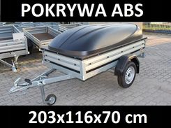 Zdjęcie Przyczepka Brenderup 1205S + pokrywa ABS na klucz - Radom