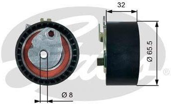 Rolka napinacza pasek rozrządu T43238 GATES Opinie i ceny na Ceneo pl