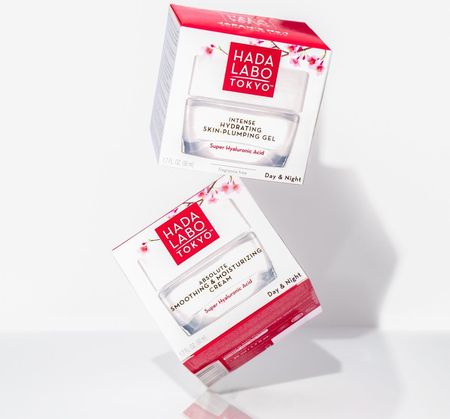 Hada Labo Tokyo White Nawilżająco-Wygładzający krem do twarzy na dzień i noc 50ml - zdjęcie 4