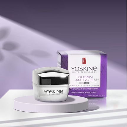 Yoskine Tsubaki Anti-Age krem do twarzy 65+ na dzień i noc 50ml - zdjęcie 2