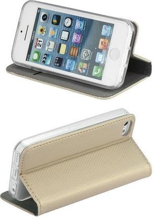 Smart Magnet book iPhone 12/12 Pro złoty/gold - zdjęcie 3