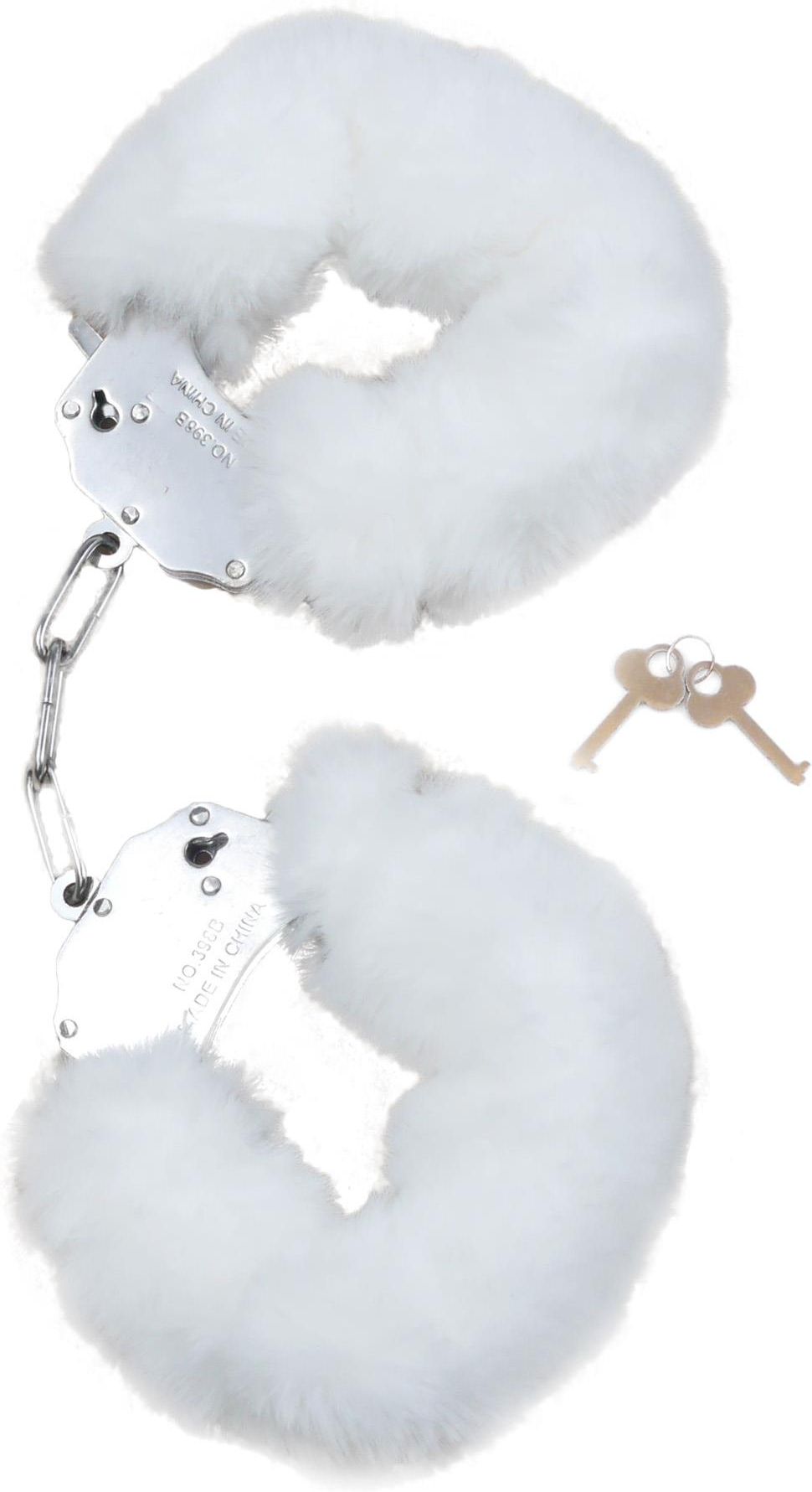 Fetish Boss Series Kajdanki Fetish Boss Series Furry Cuffs White