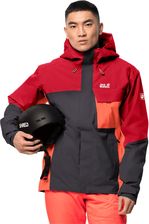 Zdjęcie Jack Wolfskin Kurtka Narciarska Męska Sun Peaks Jacket M Red Fire - Warszawa