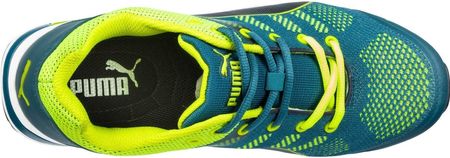 Puma Profesjonalne Buty Ochronne Robocze Elevate Knit Green Low 643160 S1P Src Hro Esd Kopia - zdjęcie 2