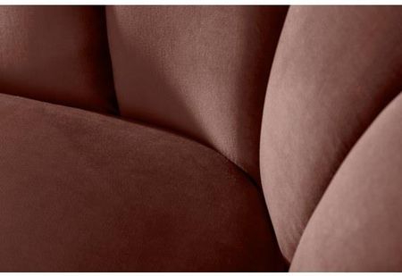 Invicta Interior Sofa Arielle 220Cm Aksamit Odcień Różu 40750 - zdjęcie 3
