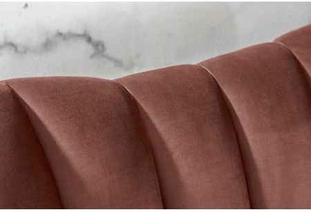 Invicta Interior Sofa Arielle 220Cm Aksamit Odcień Różu 40750 - zdjęcie 2
