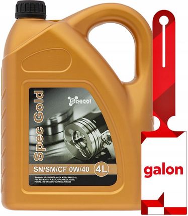 Spec Gold Sn/Cf 0W40 4l - zdjęcie 2