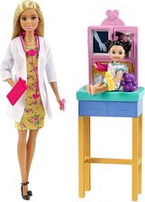 Zdjęcie Barbie Bądź Kim Chcesz - Pediatra, zestaw, blondynka DHB63 GTN51 - Nasielsk