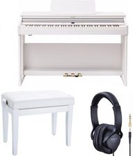 Roland RP 701 WH SET domowe pianino cyfrowe z ławą i słuchawkami