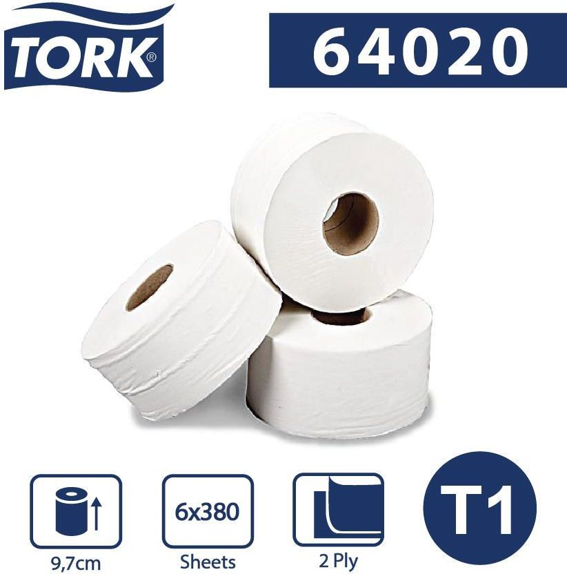 Tork Jumbo T1 Papier Toaletowy 380M Biały 64020 Opinie i ceny na Ceneo pl