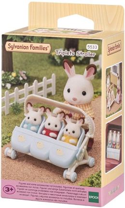 Sylvanian Families Spacerówka Dla Trojaczków 5533 - zdjęcie 3