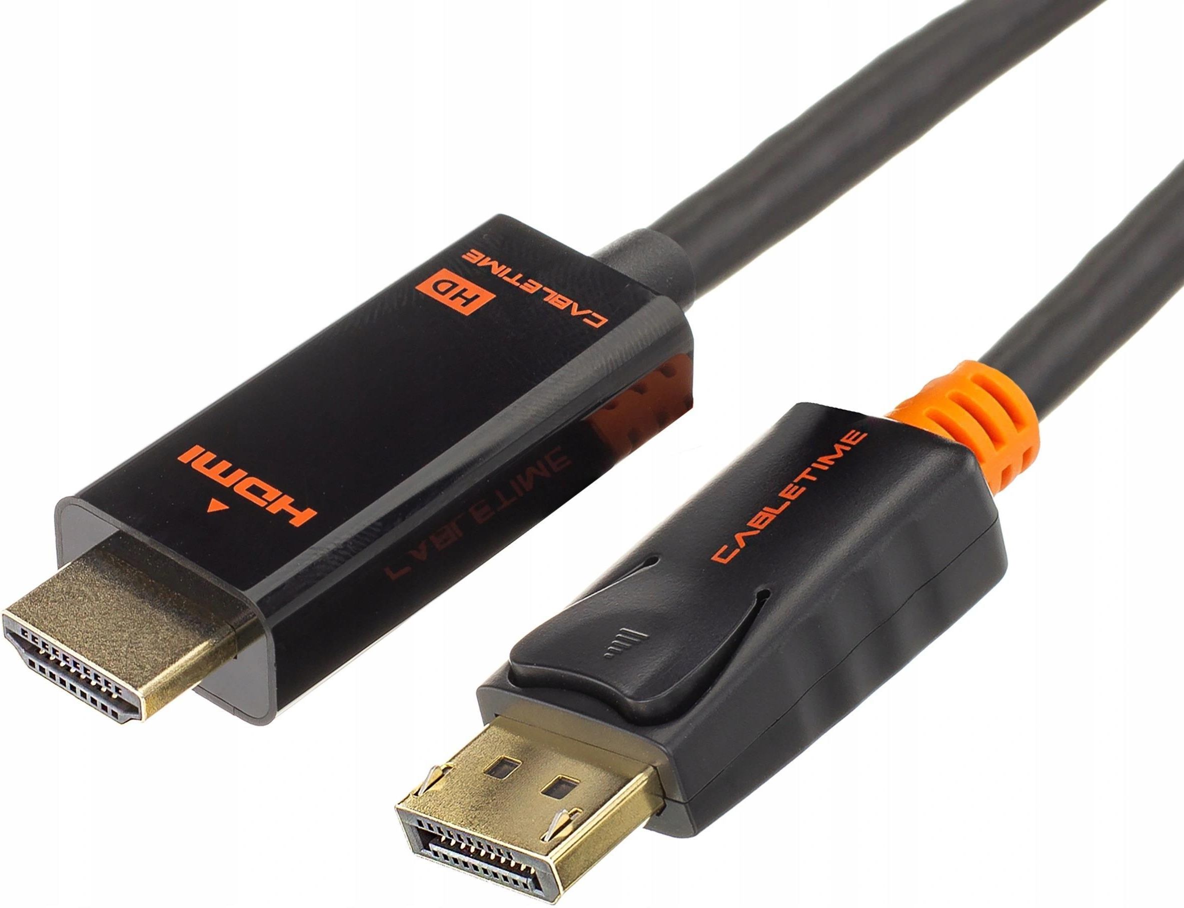 Auda Auda Kabel Displayport Dp Hdmi Full Hd Fhd M Opinie