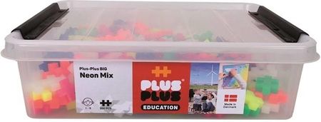 Plus-Plus Klocki Plus Big Neon Edu 200El. - zdjęcie 3
