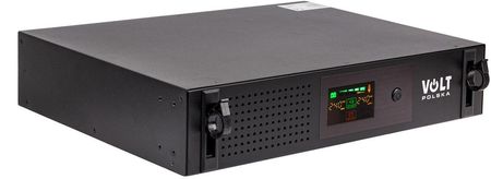 VOLT Micro UPS (2000VA/1200W, 3x FR, AVR, LCD, USB) (MICROUPS2000) - zdjęcie 2