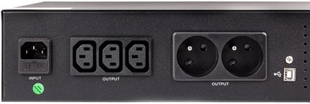 VOLT Micro UPS (2000VA/1200W, 3x FR, AVR, LCD, USB) (MICROUPS2000) - zdjęcie 3
