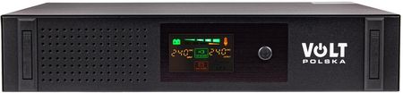 VOLT Micro UPS (2000VA/1200W, 3x FR, AVR, LCD, USB) (MICROUPS2000) - zdjęcie 4