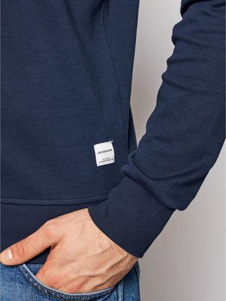 Jack&Jones Bluza Basic 12181903 Granatowy Regular Fit - zdjęcie 2
