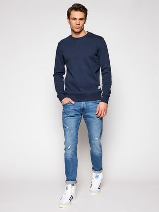 Jack&Jones Bluza Basic 12181903 Granatowy Regular Fit - zdjęcie 3