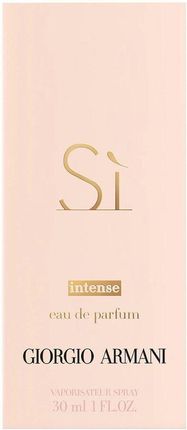 Giorgio Armani Sì Intense Woda Perfumowana 30 ml - zdjęcie 6