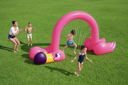 Bestway 52382 Wielka Bramka Spryskiwacz Ogrodowy Flaming 3.40Mx1.10Mx1.93M - zdjęcie 3