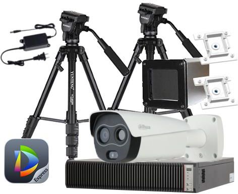 Zdjęcie Dahua Projekt System Pomiaru Temperatury Ludzkiego Ciała Hbtm Tpc-Bf5421 Black Body Ivss Dss - Kąty Wrocławskie