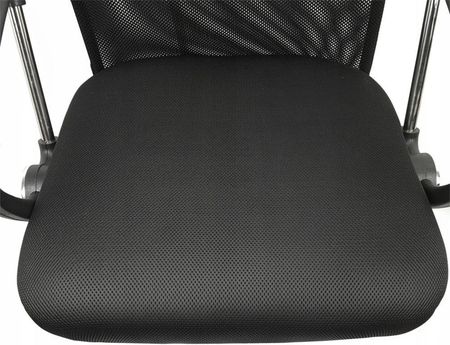 Hexagon Fotel Biurowy Obrotowy Executive Czarny - zdjęcie 5