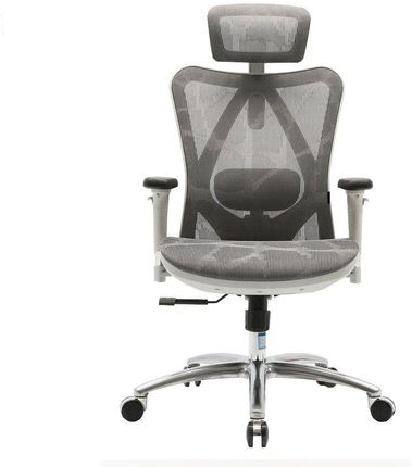 Angel Fotel Ergonomiczny Biurowy Obrotowy Kalisto Szary - zdjęcie 3