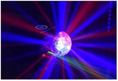 Light4Me Disco Kula Laser multiefekt świetlny Led (5908249804906) - zdjęcie 4