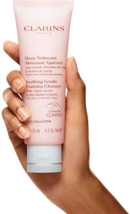 Clarins Pianka Myjąca Doux Nettoyant Kojący 125Ml - zdjęcie 3