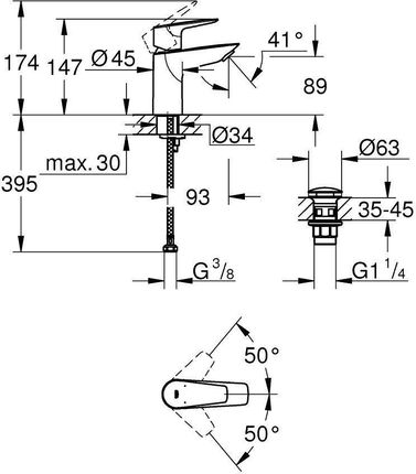 Grohe Bauedge (23895001) - zdjęcie 2