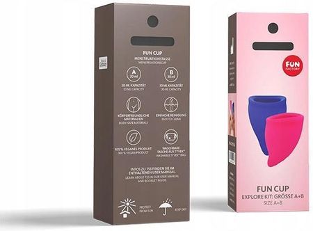 Fun Factory Kubeczek Menstruacyjny Mix A I B - zdjęcie 6
