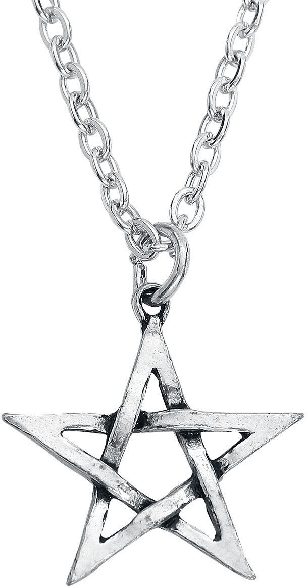 Alchemy Gothic Pentagram Naszyjnik Srebrny Ceny I Opinie Ceneo Pl