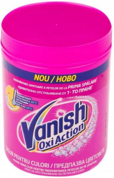 Vanish Oxi Action Odplamiacz Kolor G Opinie I Atrakcyjne Ceny Na