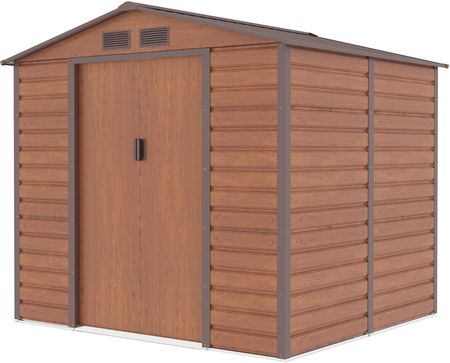 G21 Domek Ogrodowy Gah 407 - 213 X 191 Cm Brązowy 63900525 - zdjęcie 2