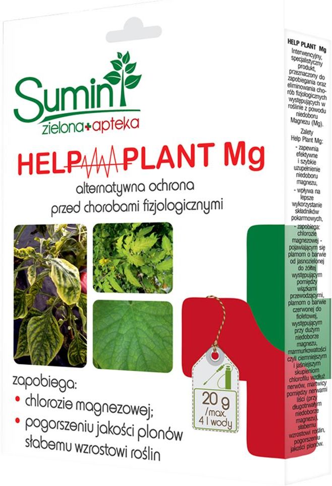 Naw Z Sumin Help Plant Mg G Na Niedoboru Magnezu Ceny I Opinie