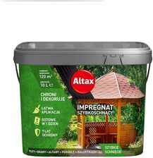 Zdjęcie Altax Impregnat Szybkoschnący Ochronno-Dekoracyjny Palisander 10L - Głuszyca